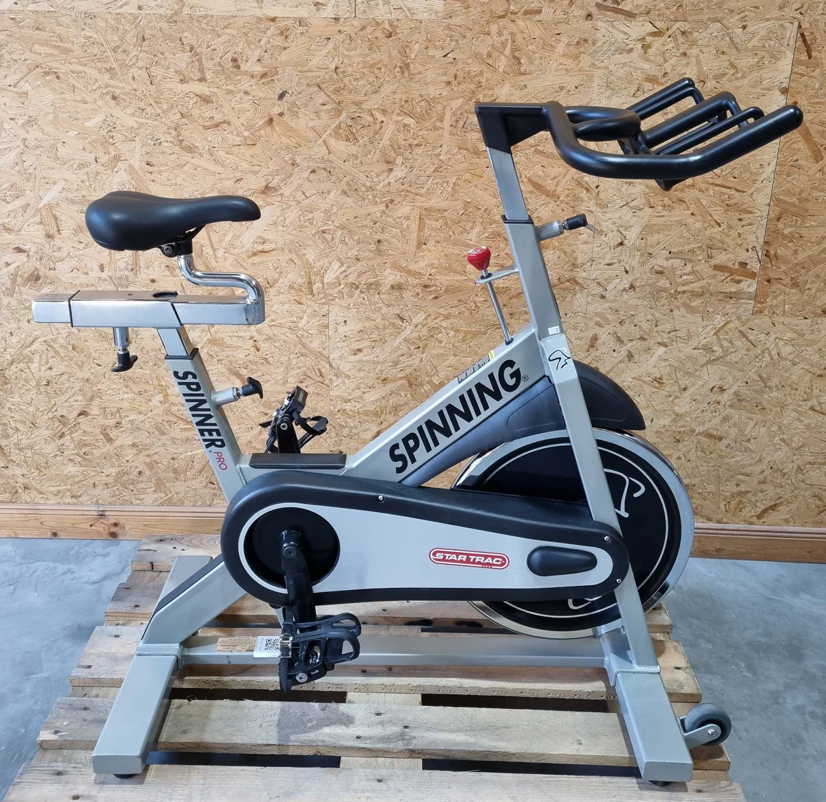 11 Stück im Set - Star Trac Spinner Pro Indoor Bike, Silber, gebraucht - geprüfter Zustand - Image 2