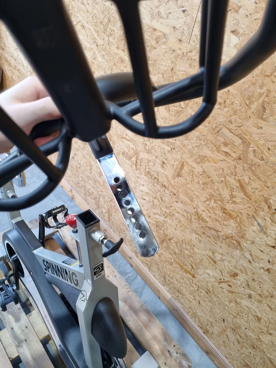 11 Stück im Set - Star Trac Spinner Pro Indoor Bike, Silber, gebraucht - geprüfter Zustand - Image 8