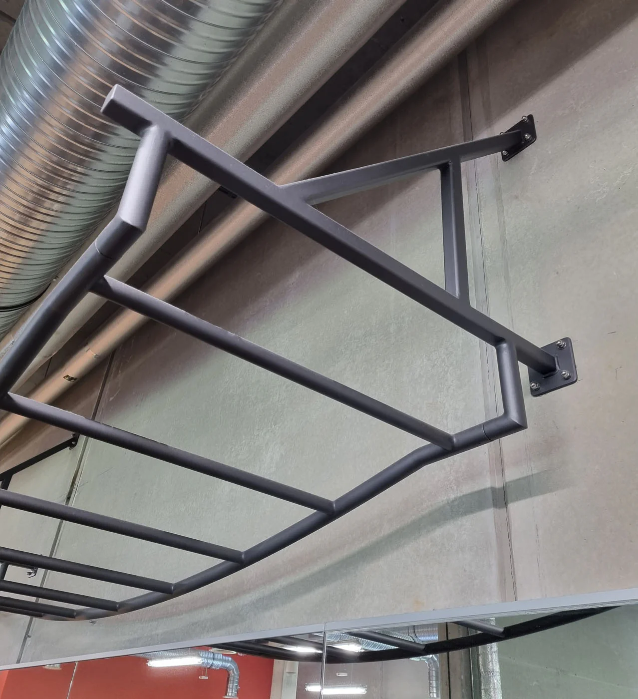 14 Meter Lange Monkey Bar Kletterstange zum Hangeln, Klimmzüge etc, Hangelgerüst, Affenleiter Rig wie bei Ninja Warrior, gebraucht - guter Zustand - Image 17