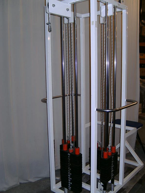 4 Stationenturm für Ladyfitness, weiß, gebraucht - Image 2