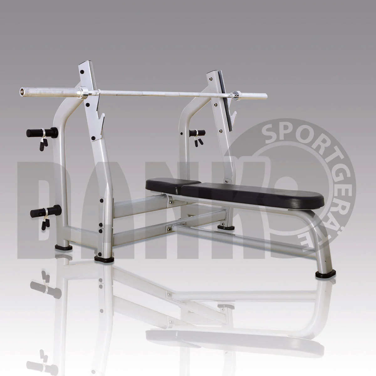 Aehnlich Star Trac, TechnoGym oder Gym80 - Danksport S-Line Gerätepark - 30 Kraftgeräte & Zubehör, Neue Geräte, Farbe Silber, Polster Braun - Image 24