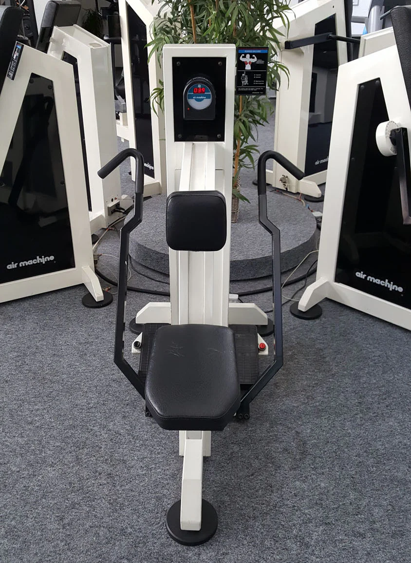 Air Machine Zirkel, 14 Fitnessgeräte mit Widerstand über Luftdruck inkl. Kompressor, Ähnlich Hydraulik, gebraucht zum Sonderpreis - Image 13