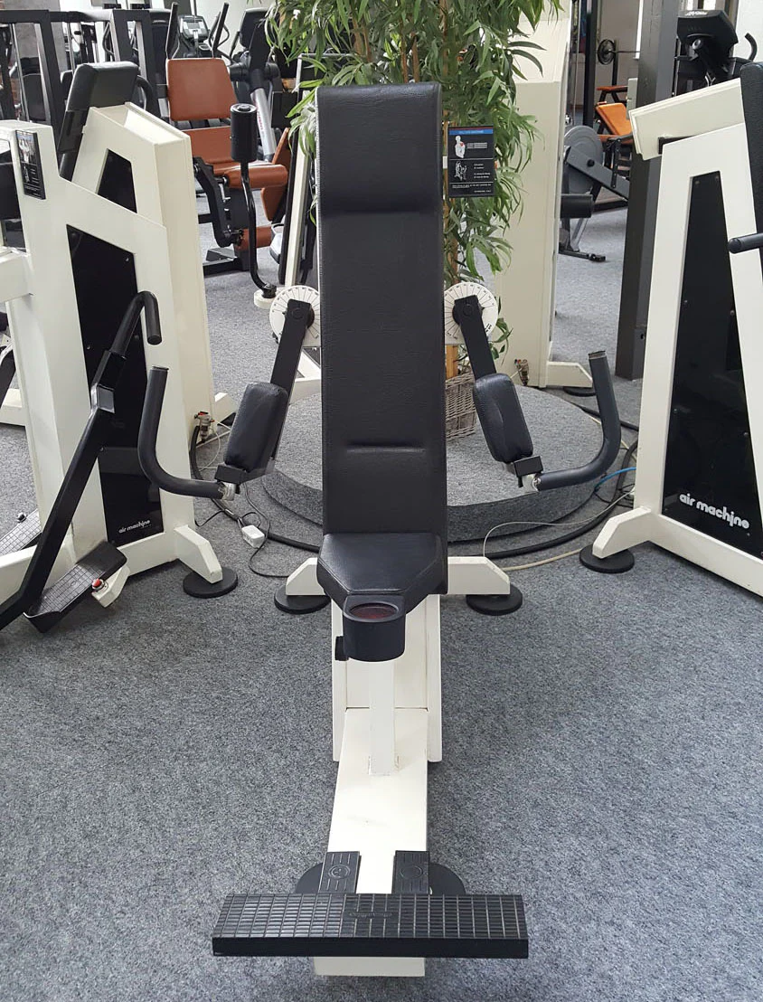 Air Machine Zirkel, 14 Fitnessgeräte mit Widerstand über Luftdruck inkl. Kompressor, Ähnlich Hydraulik, gebraucht zum Sonderpreis - Image 15