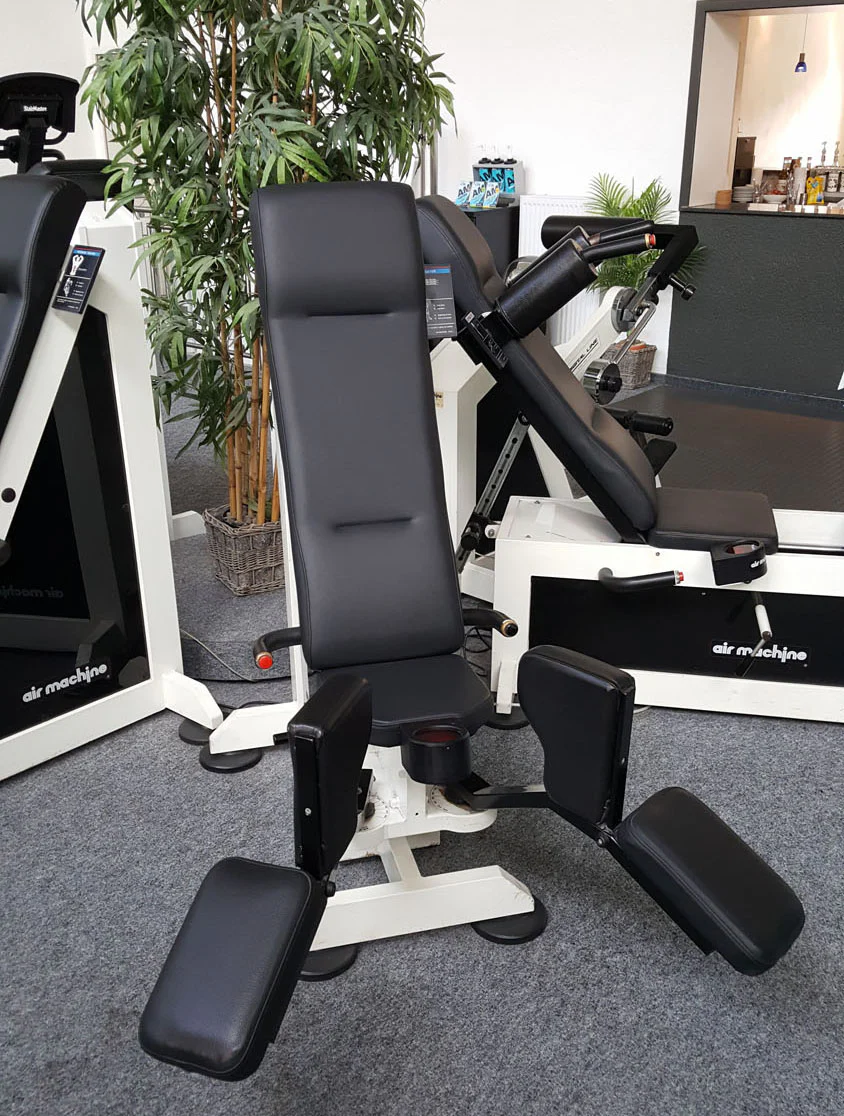 Air Machine Zirkel, 14 Fitnessgeräte mit Widerstand über Luftdruck inkl. Kompressor, Ähnlich Hydraulik, gebraucht zum Sonderpreis - Image 3