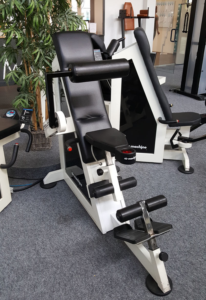 Air Machine Zirkel, 14 Fitnessgeräte mit Widerstand über Luftdruck inkl. Kompressor, Ähnlich Hydraulik, gebraucht zum Sonderpreis - Image 4
