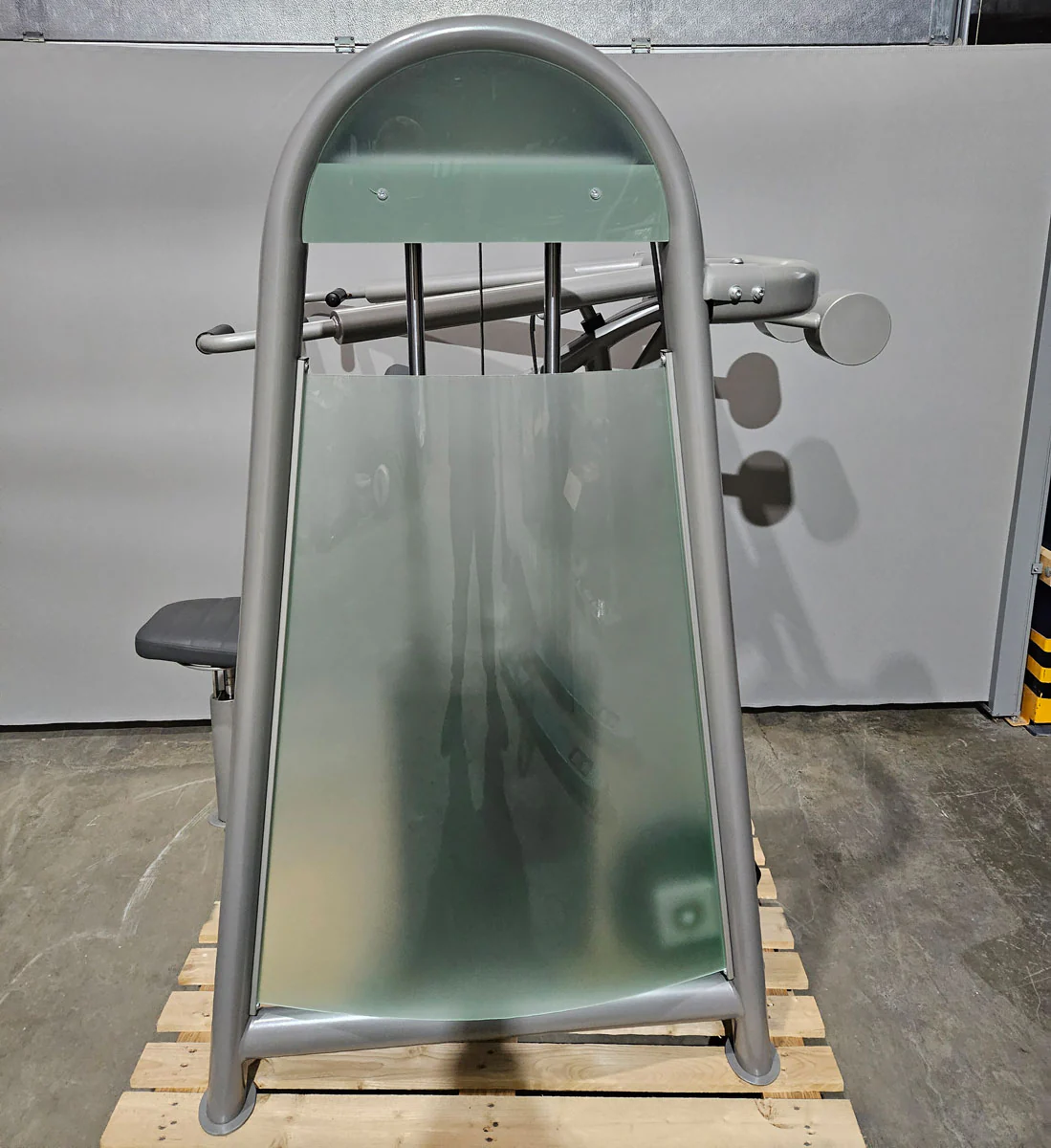 AS Sport bzw Proxowell Schulterpresse, Shoulder Press, Overhead Press, Rahmenfarbe Silber,  gebraucht - überholter Zustand - Image 2