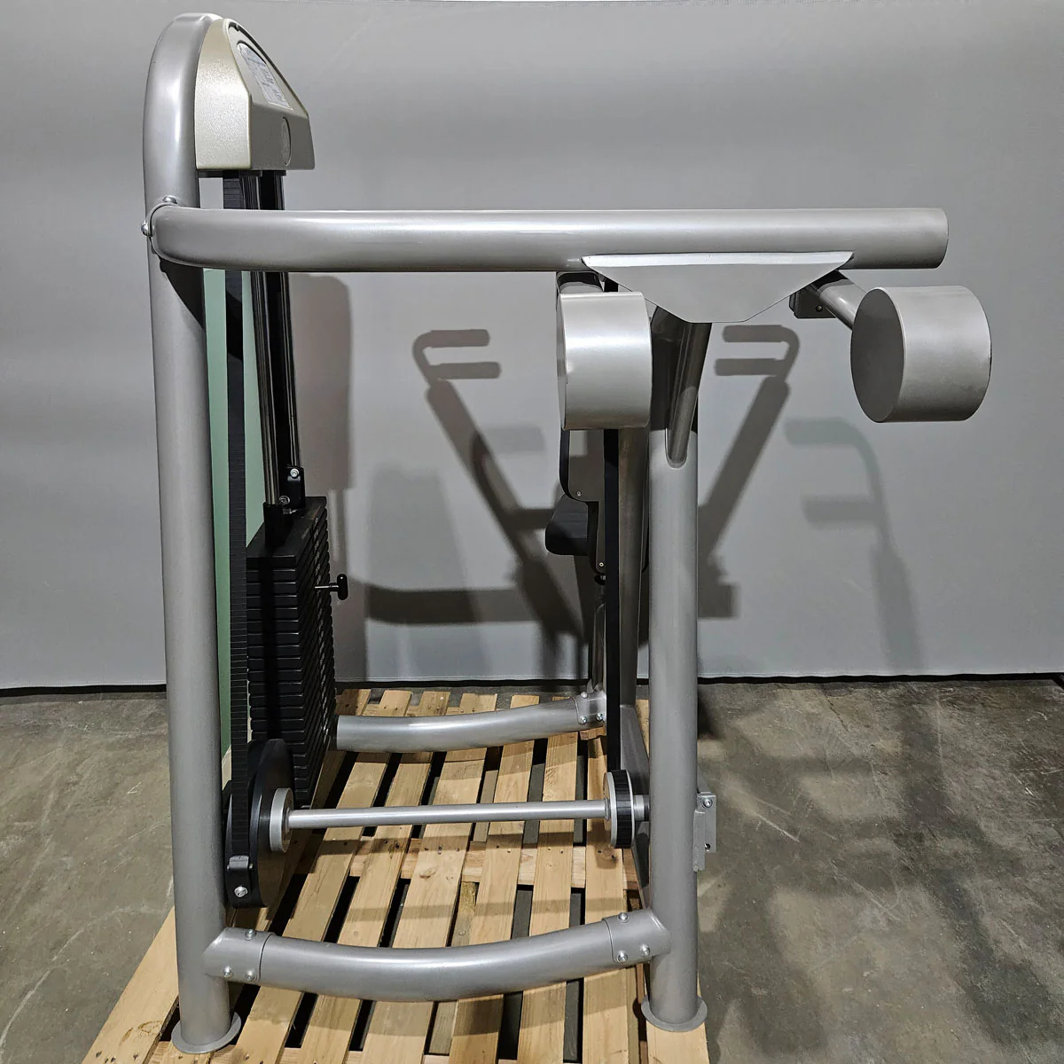 AS Sport bzw Proxowell Schulterpresse, Shoulder Press, Overhead Press, Rahmenfarbe Silber,  gebraucht - überholter Zustand - Image 4