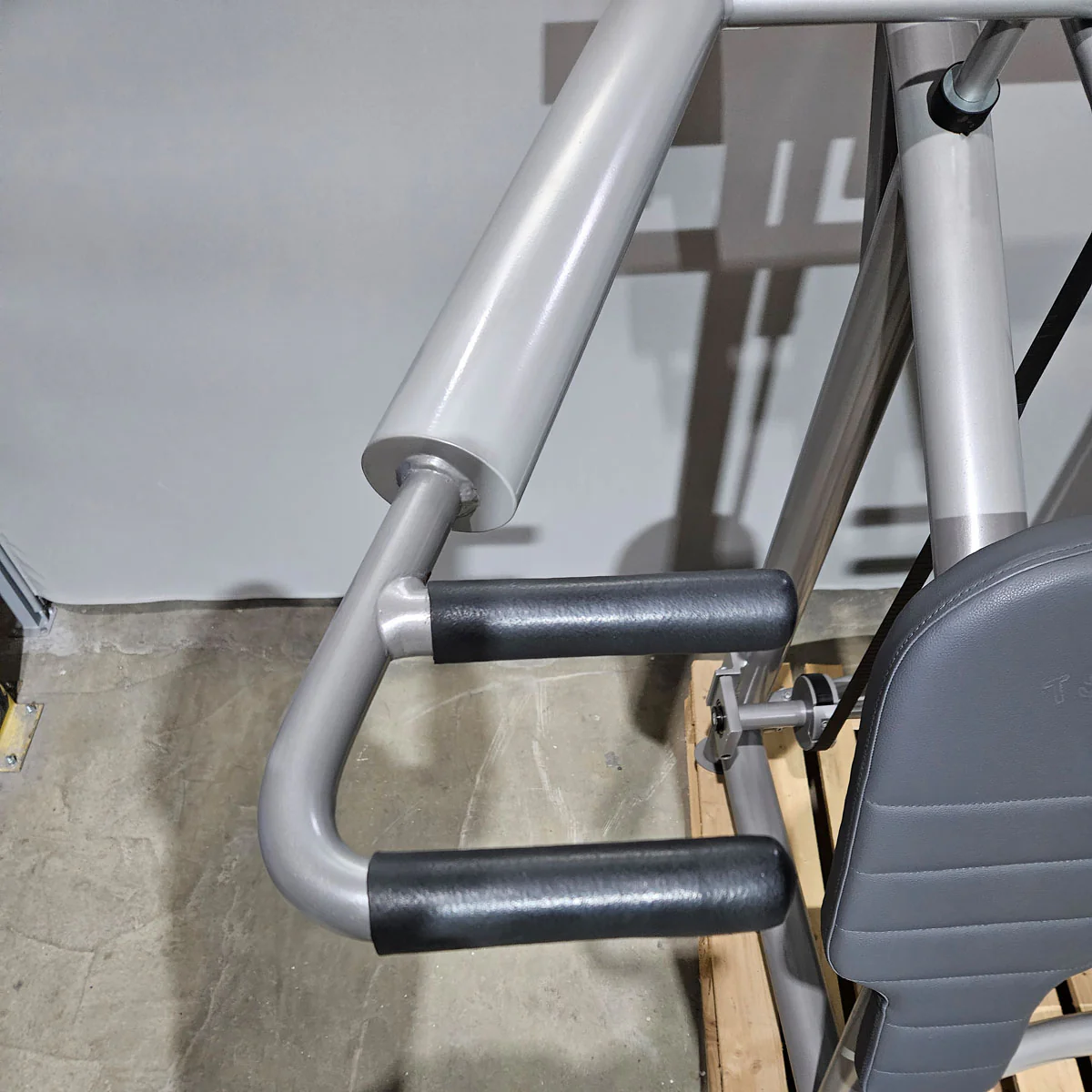AS Sport bzw Proxowell Schulterpresse, Shoulder Press, Overhead Press, Rahmenfarbe Silber,  gebraucht - überholter Zustand - Image 5