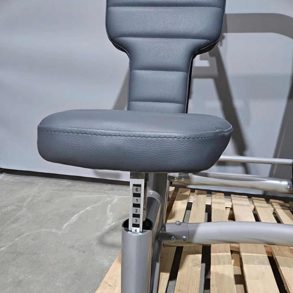 AS Sport bzw Proxowell Schulterpresse, Shoulder Press, Overhead Press, Rahmenfarbe Silber,  gebraucht - überholter Zustand - Image 6