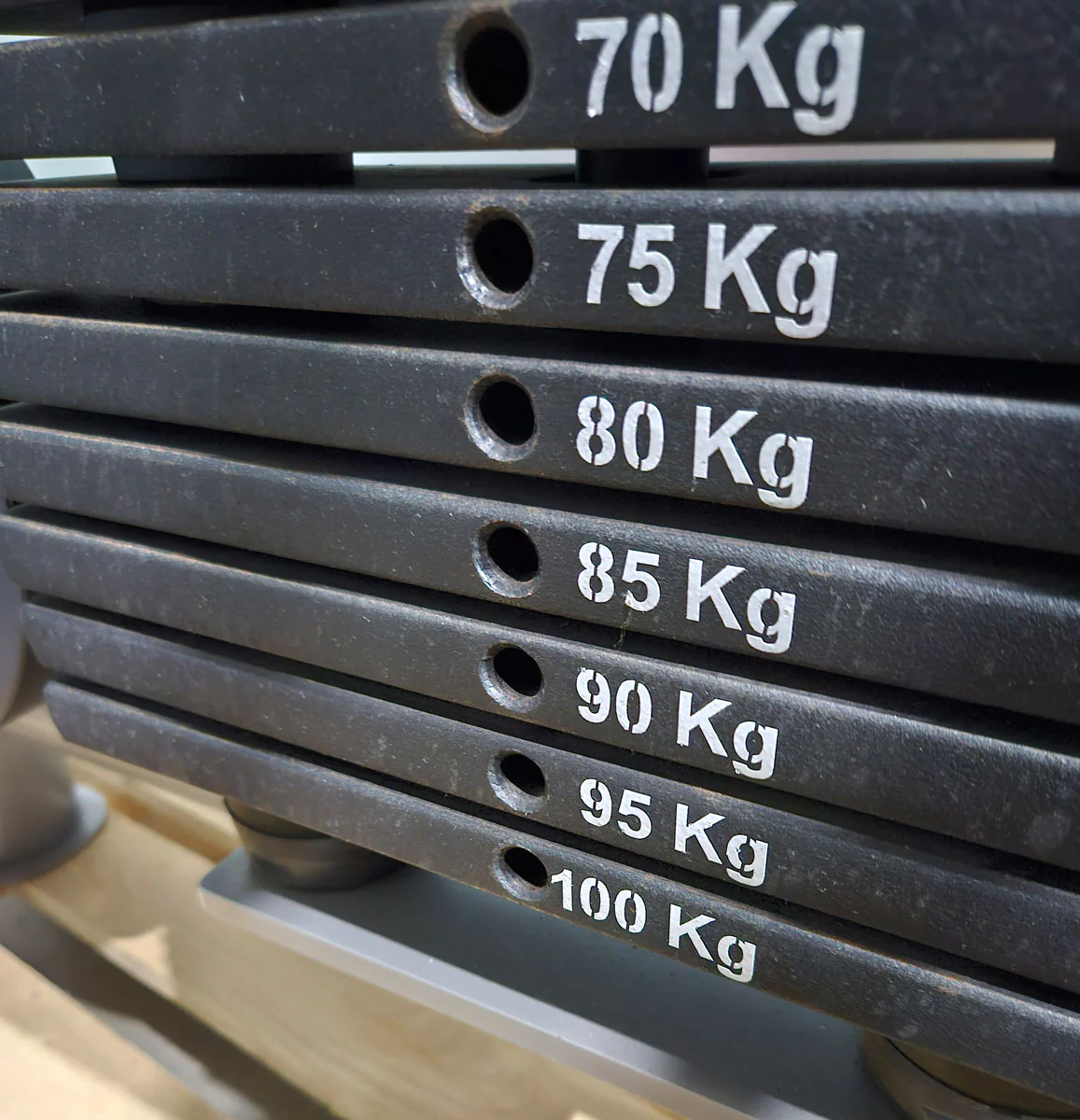 AS Sport bzw Proxowell Schulterpresse, Shoulder Press, Overhead Press, Rahmenfarbe Silber,  gebraucht - überholter Zustand - Image 8