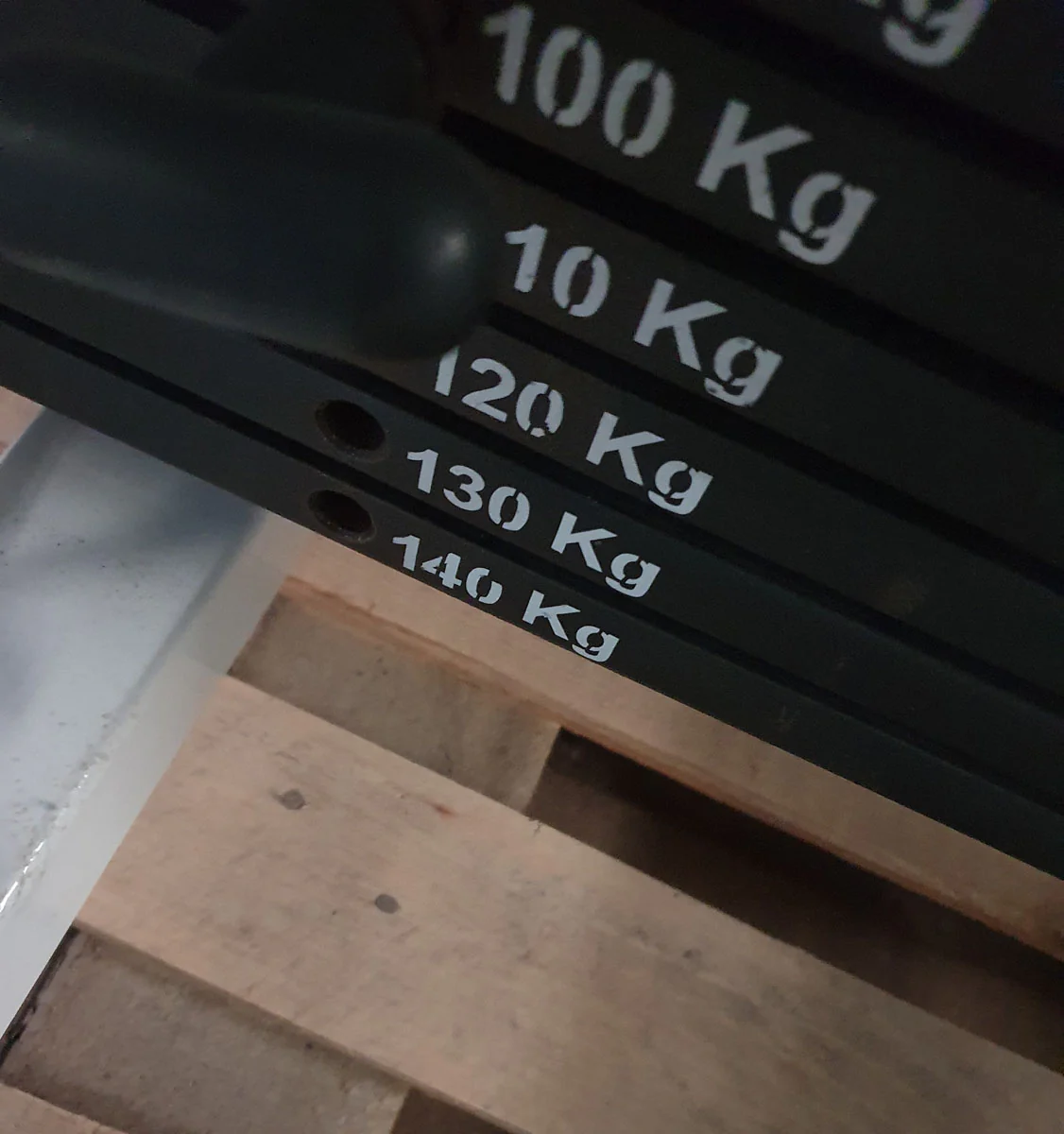 ASS-Sport Beinstrecker, Leg Extension, verstellbar, 140kg Gewichtsblock, Rahmen Weiß, Polster Blau, gebraucht - überholter Zustand - Image 3