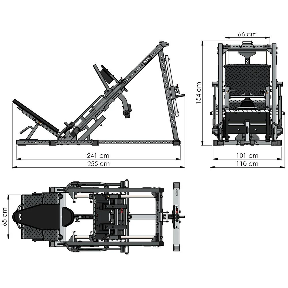 ATX Beinpresse / Hackenschmidt Combo 4inONE - Image 3