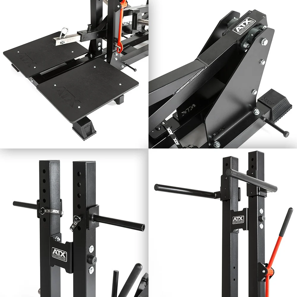 ATX Belt Squat Machine - Kniebeugen & Dips Maschine - Plate loaded - Image 6