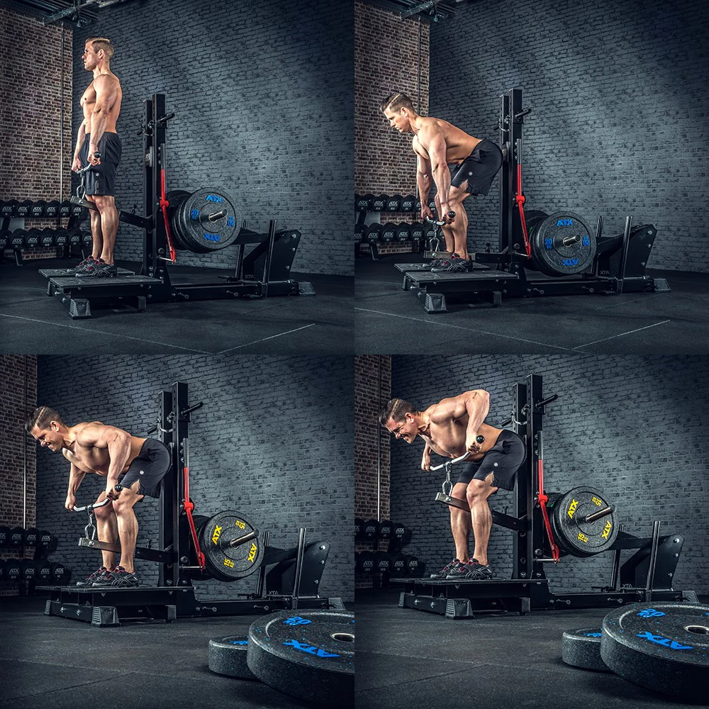 ATX Belt Squat Machine - Kniebeugen & Dips Maschine - Plate loaded - Image 9