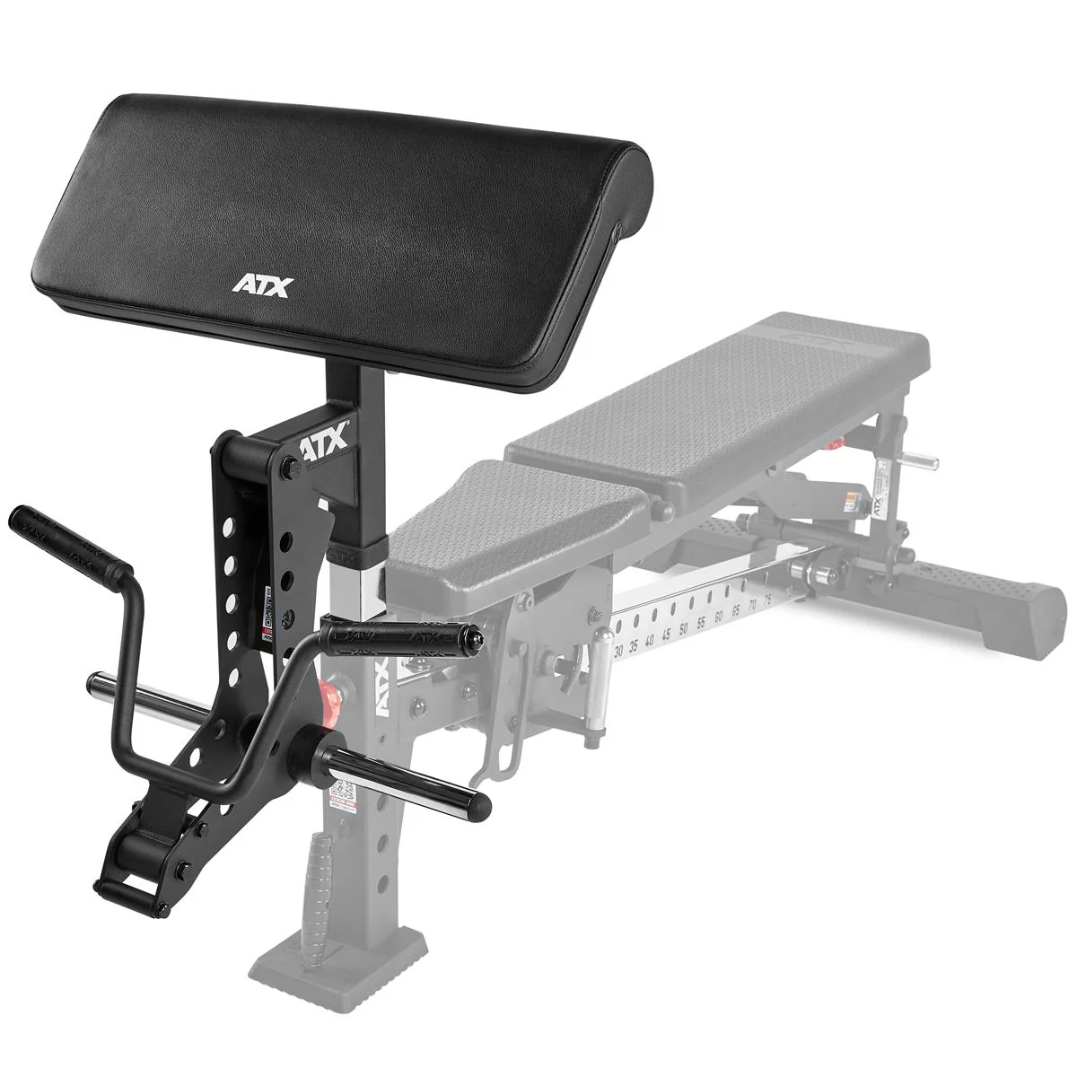 ATX Bizep-Curl-Maschine Option für diverse Multibänke - Image 2