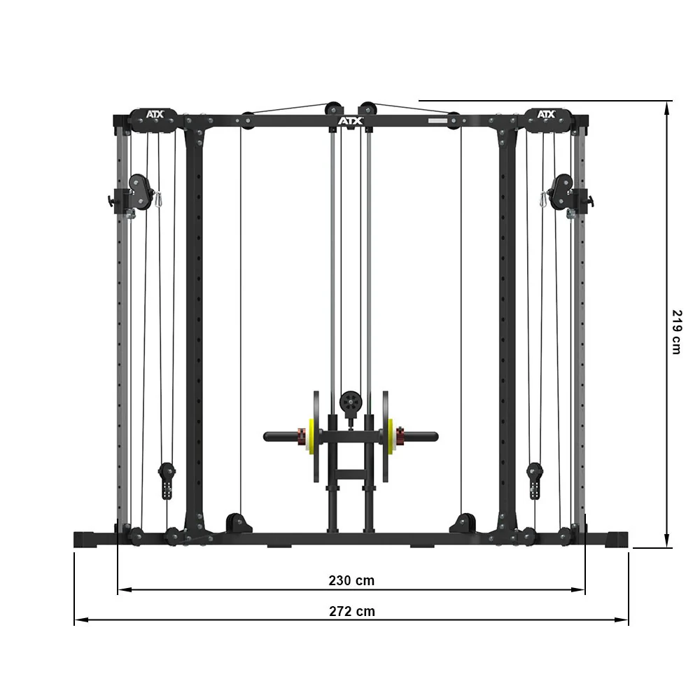 ATX Cable Cross Over 600 - Plate Load - Image 9