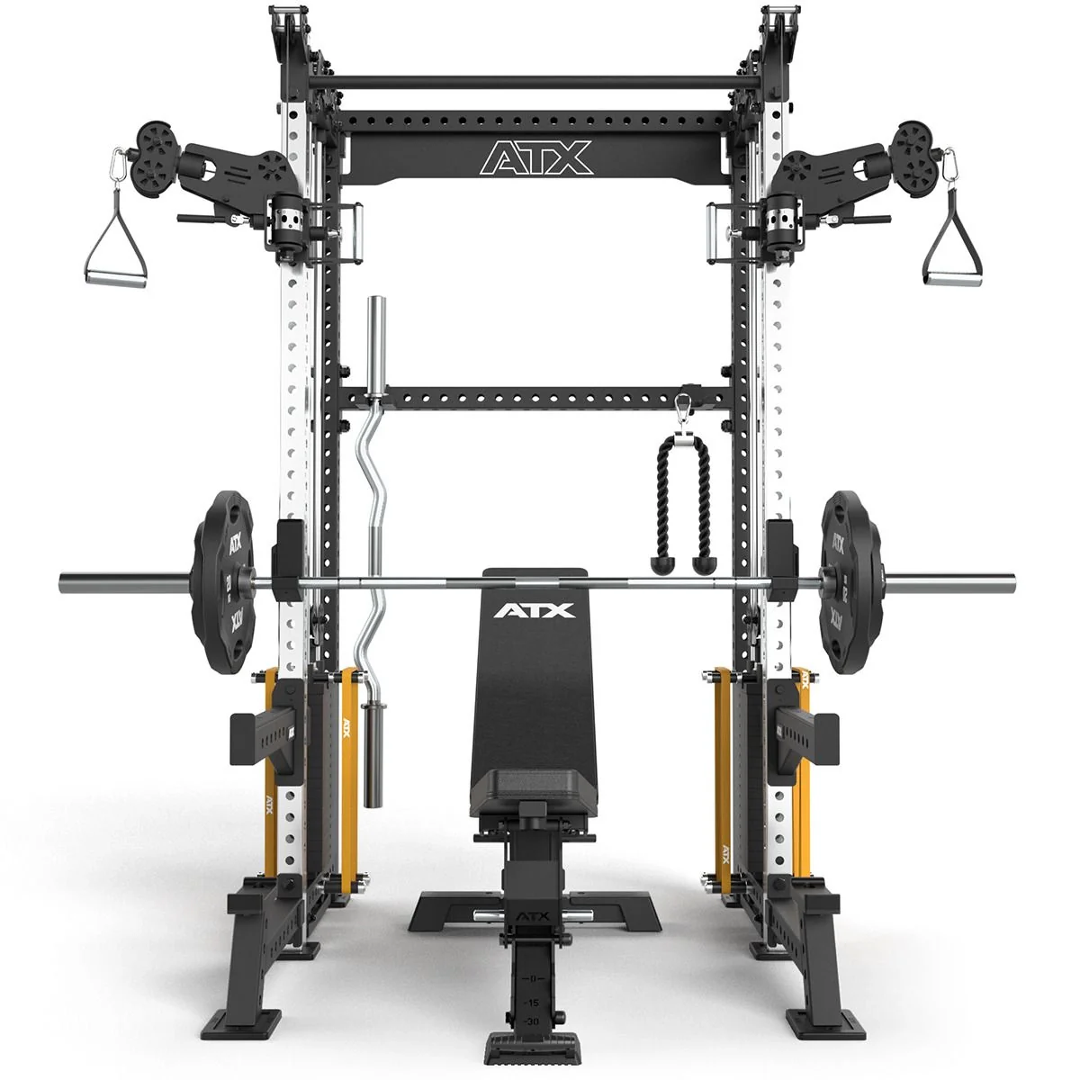 ATX Cable Half Rack mit 2 x 90 kg Steckgewichten - Image 5