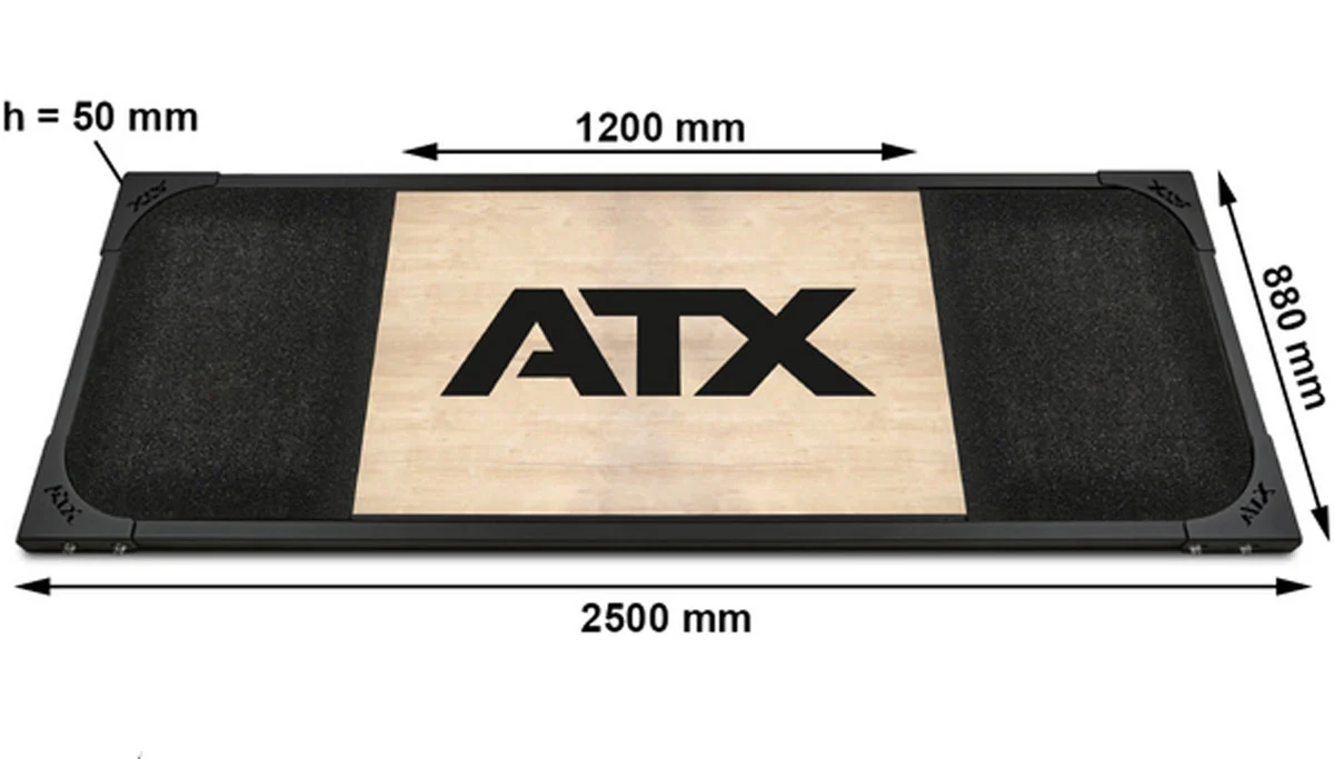 ATX Deadlift Platform Granulat mit ATX-Logo II - Image 6