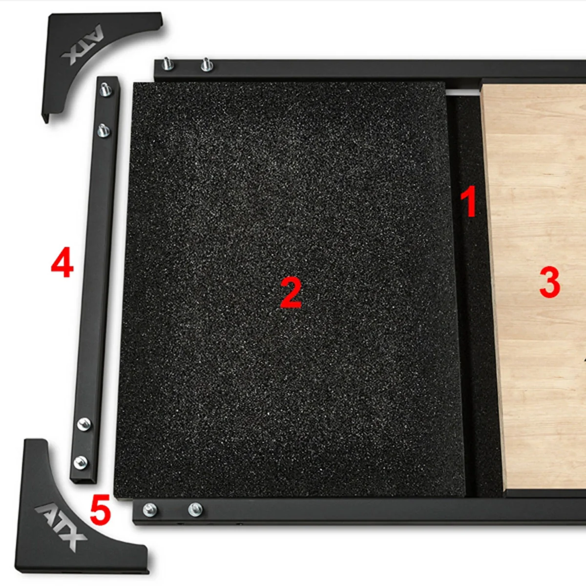 ATX Deadlift Platform Granulat mit ATX-Logo II - Image 7