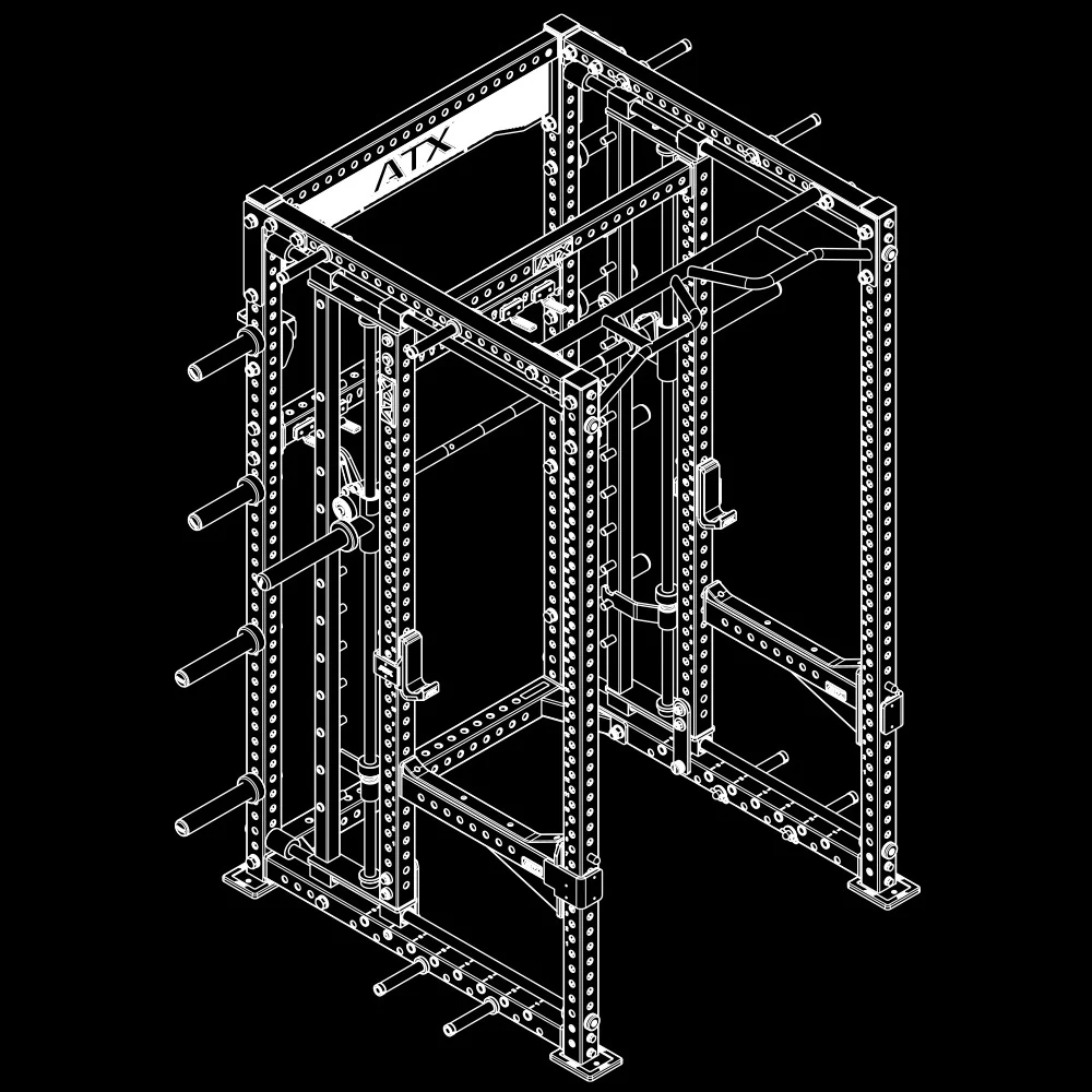 ATX Fahrbare Multipresse - Power Smith Rack - Image 19