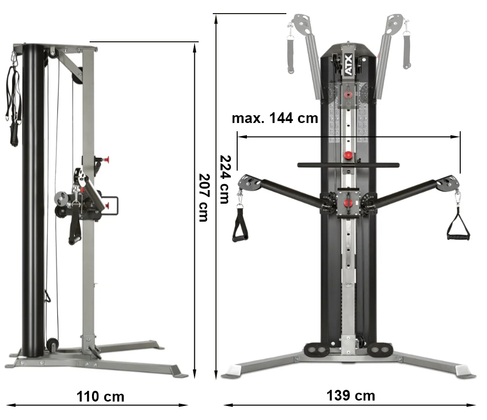 ATX Zugstation - Free Standing Multi Functional Trainer - Image 10