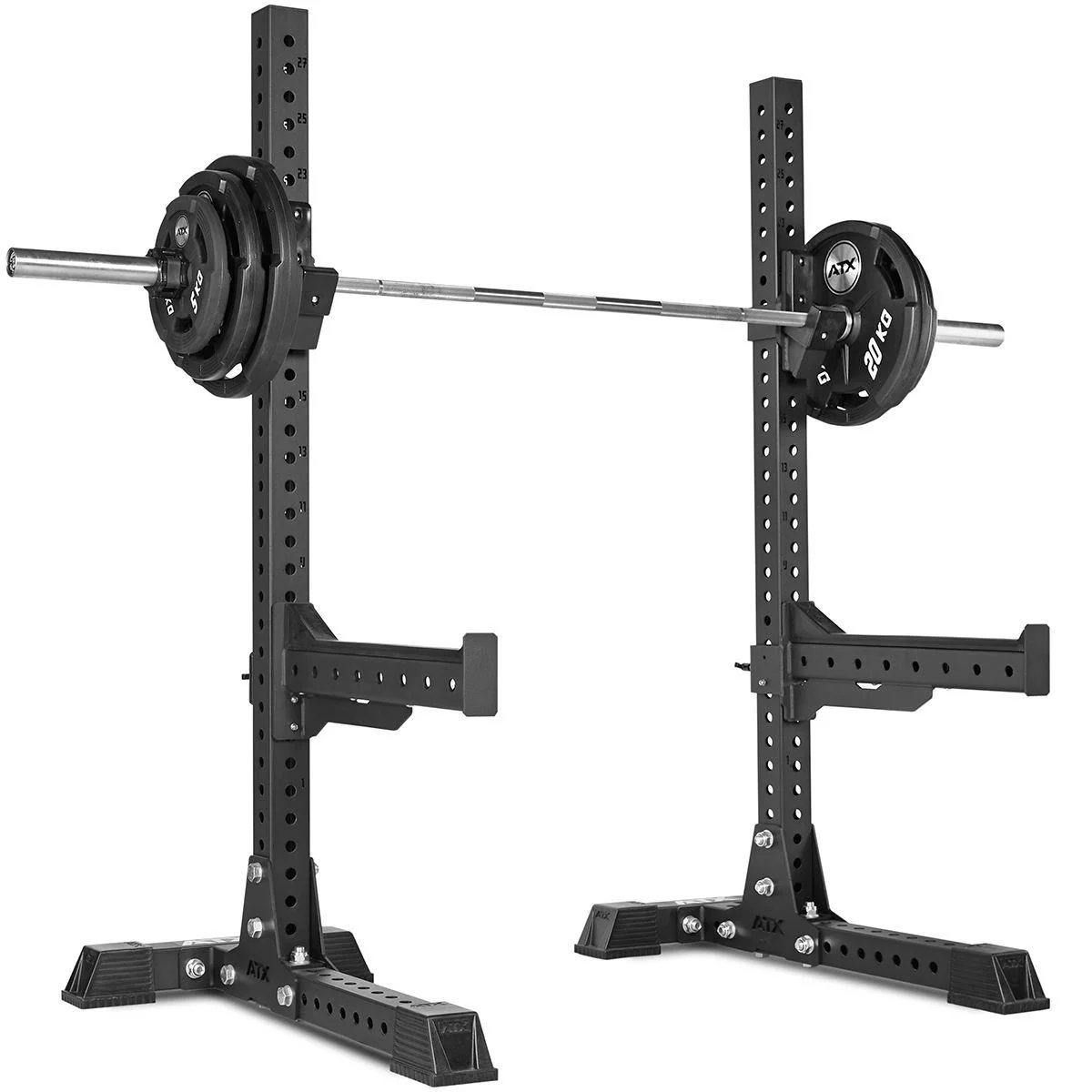 ATX Free Stands - massives Hantel Rack freistehend inkl. J-Hooks und Safety Spotter Arms - Image 2