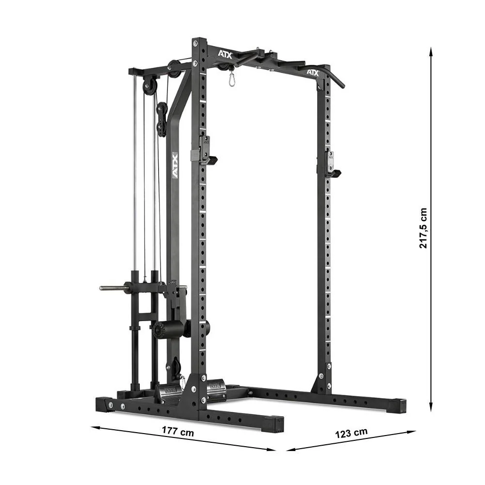 ATX Half Rack 620 - Komplettsystem inkl. Latzugstation - Plate Load - Image 13