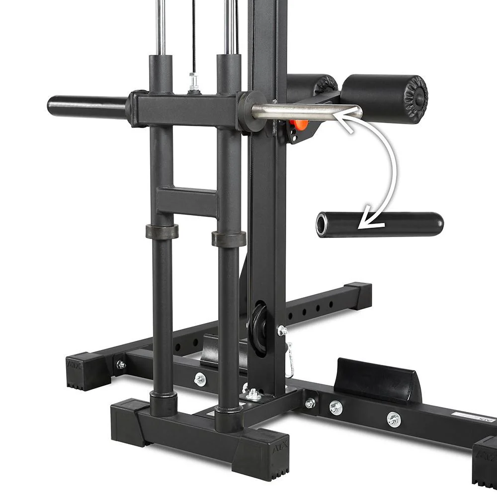 ATX Half Rack 620 - Komplettsystem inkl. Latzugstation - Plate Load - Image 9