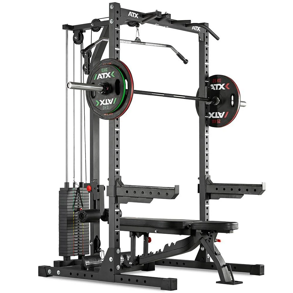 ATX Half Rack 620 - Komplettsystem inkl. Latzugstation - Stack Weight - Image 2