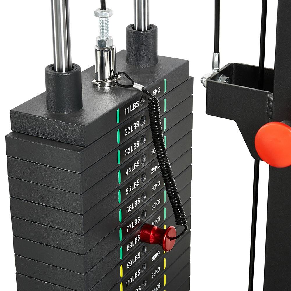 ATX Half Rack 620 - Komplettsystem inkl. Latzugstation - Stack Weight - Image 5