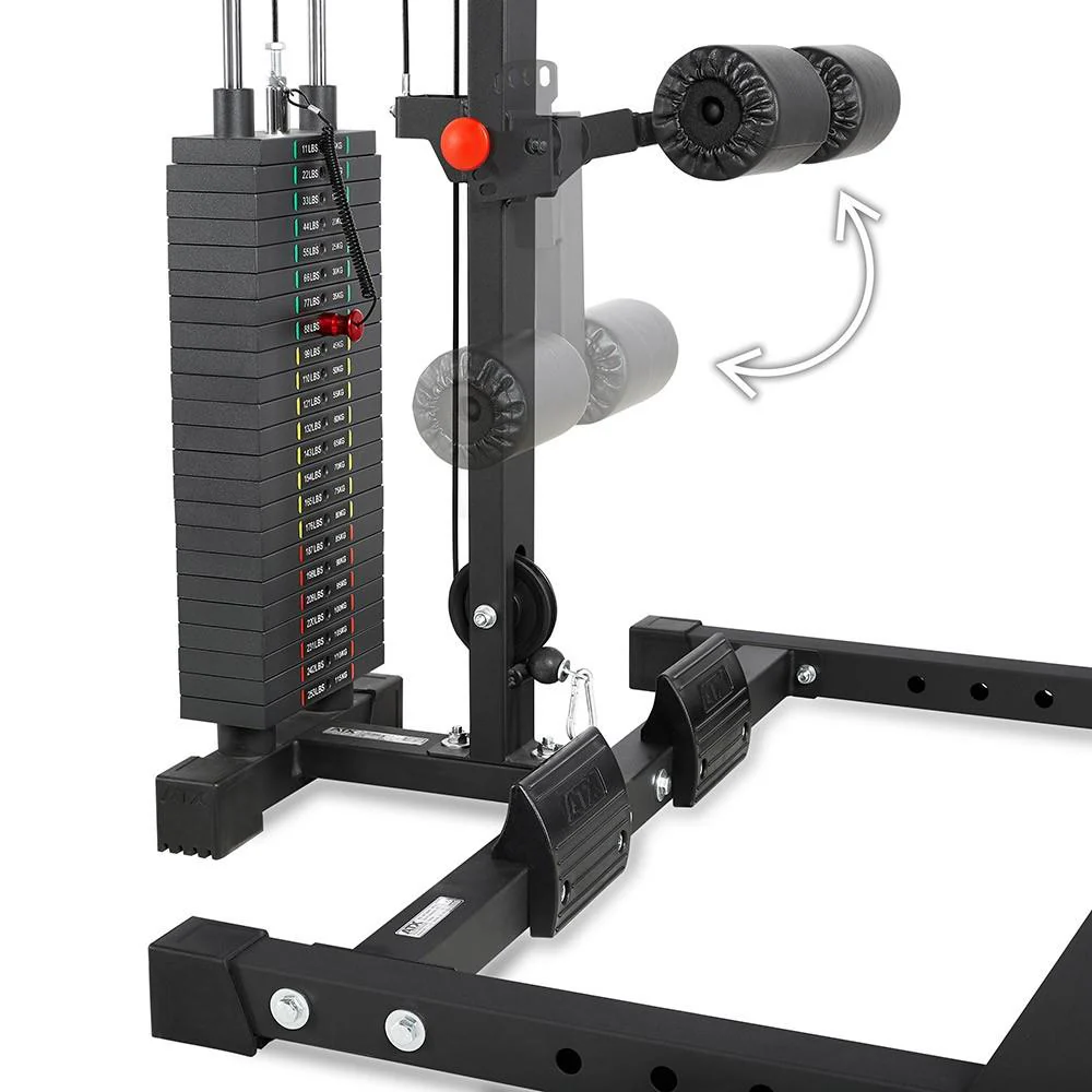 ATX Half Rack 620 - Komplettsystem inkl. Latzugstation - Stack Weight - Image 6