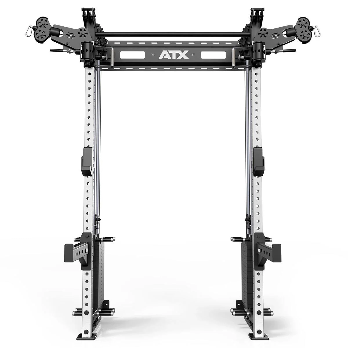 ATX Half Rack - Zugstation mit 2 x 90kg Steckgewichten - Wandbefestigung - Wall Cable Half Rack - Image 4