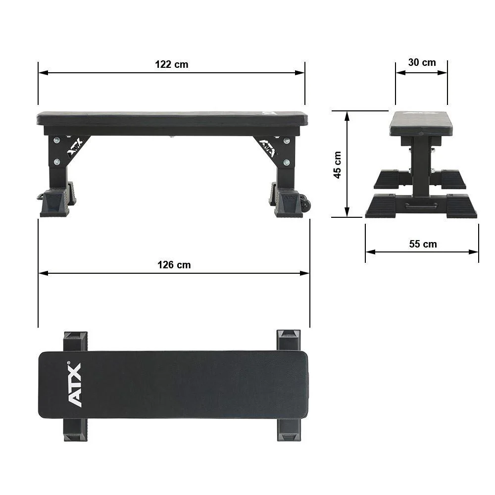 ATX Heavy Weight Flat Bench - Image 7