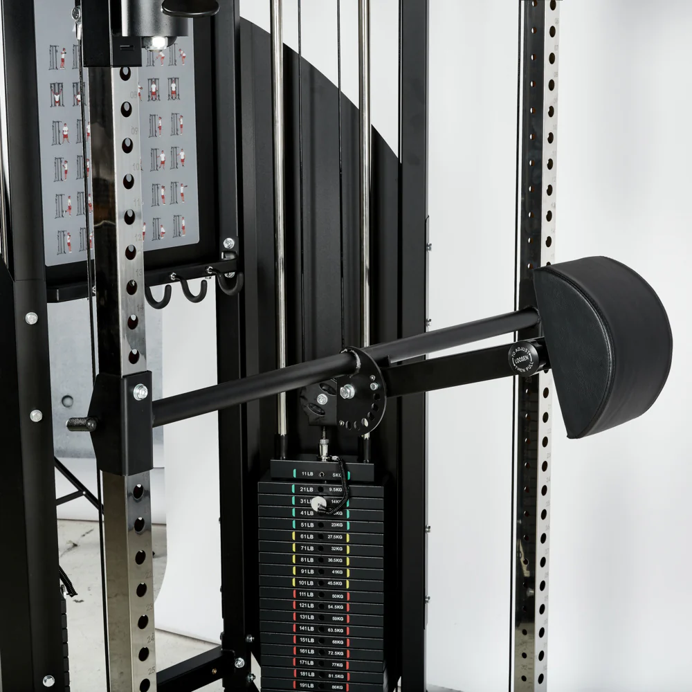 ATX Kabelzugstation - Rack mit 2 x 90 kg Steckgewichten und Zubehör! - Image 12