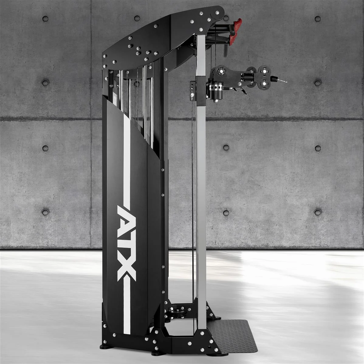 ATX Kabelzugstation - Rack mit 2 x 90 kg Steckgewichten und Zubehör! - Image 3