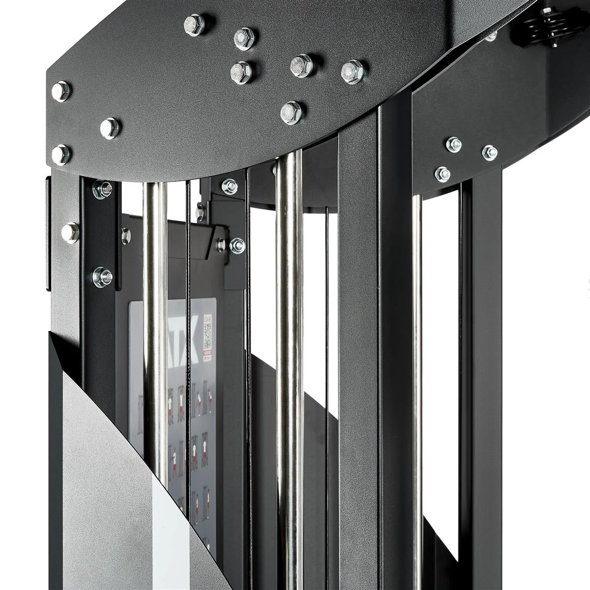 ATX Kabelzugstation - Rack mit 2 x 90 kg Steckgewichten und Zubehör! - Image 4