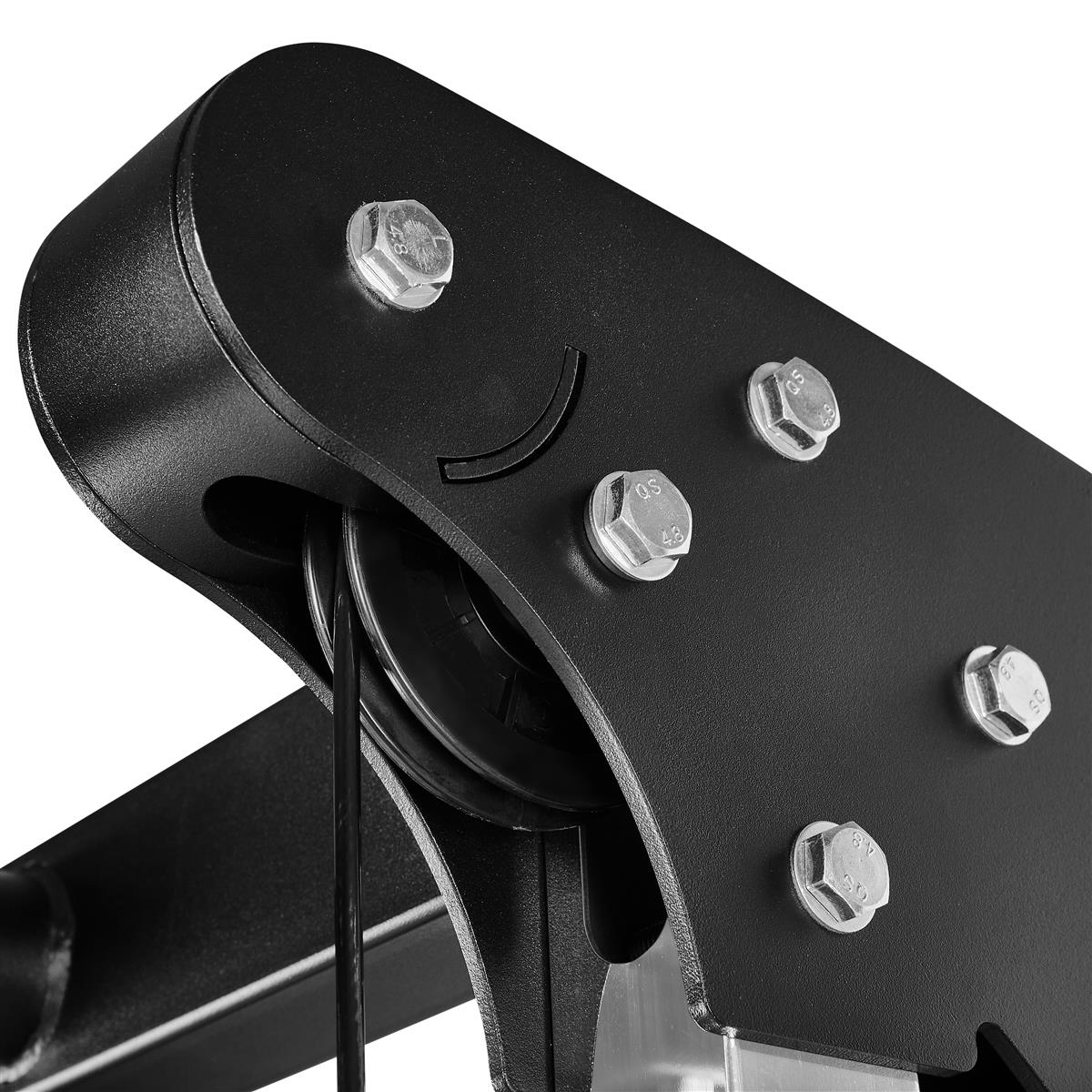 ATX Kabelzugstation - Rack mit 2 x 90 kg Steckgewichten und Zubehör! - Image 6