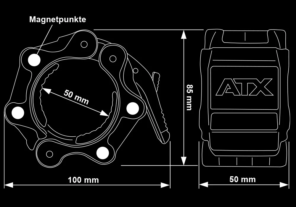 ATX Kompressionsverschluss PRO - mit Magnethaftung - Image 15