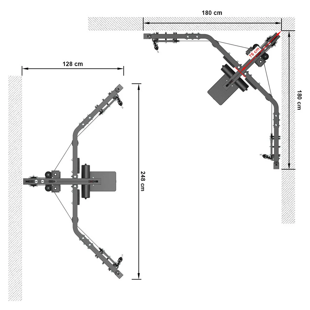ATX Latzug - Cable Cross Zugstation - Cable Pull Corner Station - Image 11