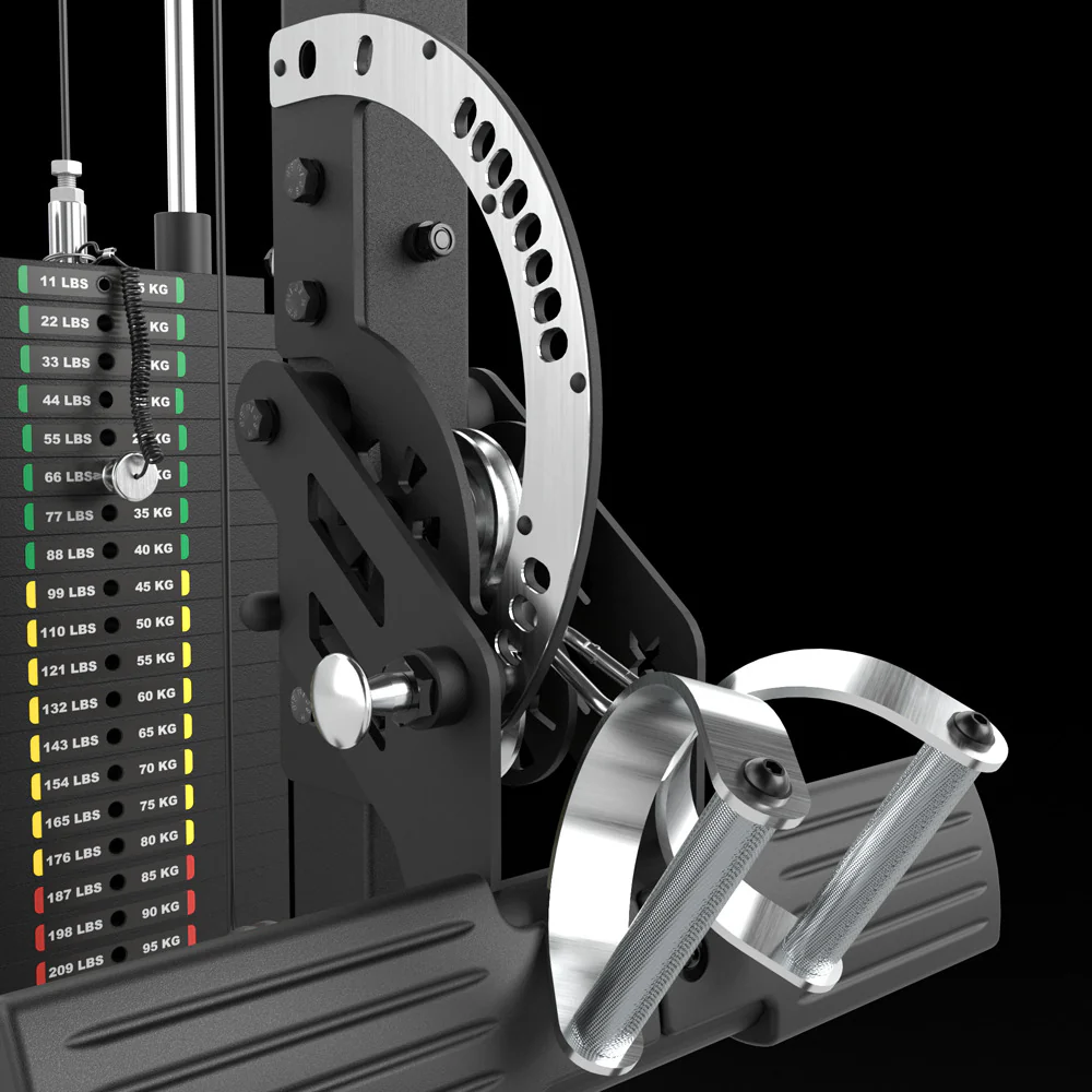ATX Latzug und Ruderzug LMSW-700 - 115 kg Steckgewichte - Image 12