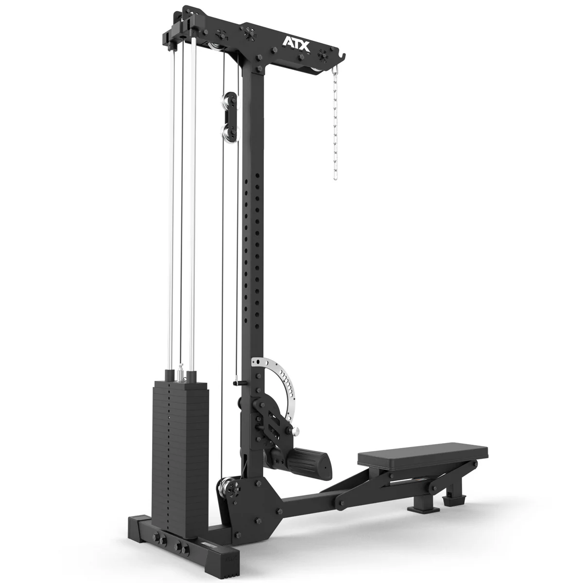 ATX Latzug und Ruderzug LMSW-700 - 115 kg Steckgewichte - Image 5