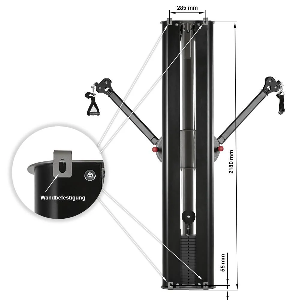 ATX Multi Zugstation - Functional Trainer - zur Wandbefestigung - Image 12