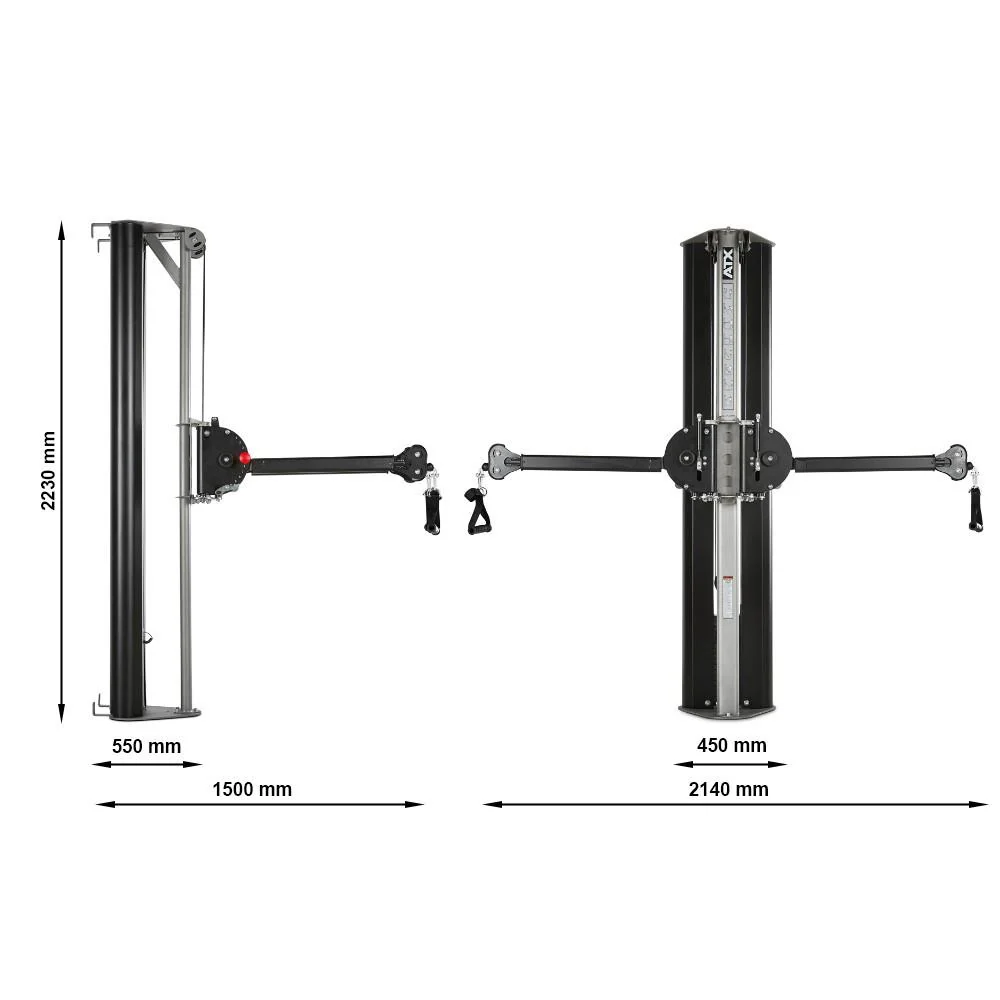 ATX Multi Zugstation - Functional Trainer - zur Wandbefestigung - Image 13