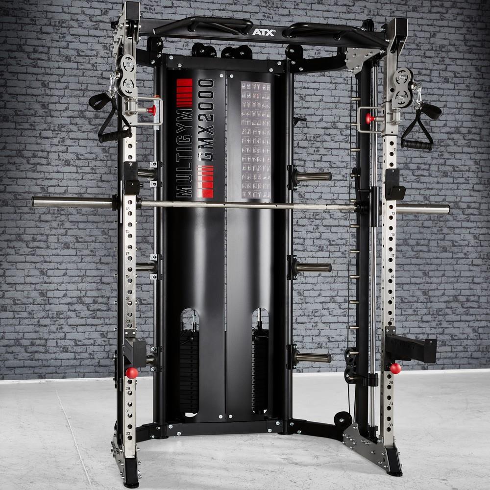 ATX Multigym GMX-2000 mit 2 x 90 KG Steckgewichten und Beinpresse - Image 4