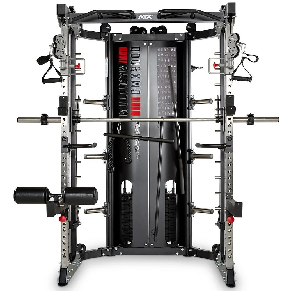ATX Multigym GMX-2000 mit 2 x 90 KG Steckgewichten und Beinpresse - Image 6