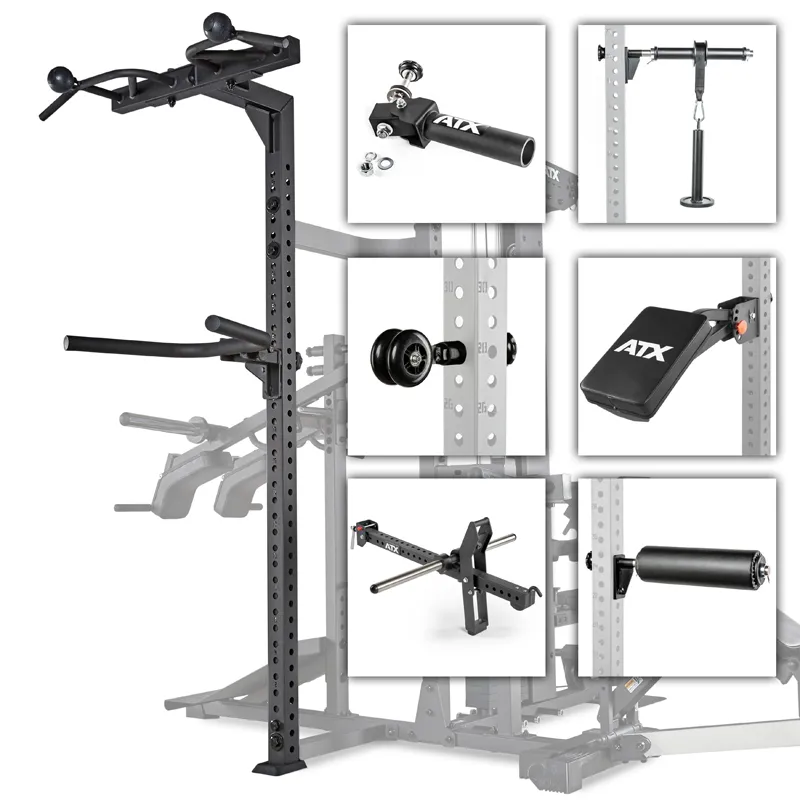 ATX Multiplex Workout Station - Multi Gym - Inklusive 107,5kg Gummi  Hantelscheiben - Vorteilspaket - Image 23