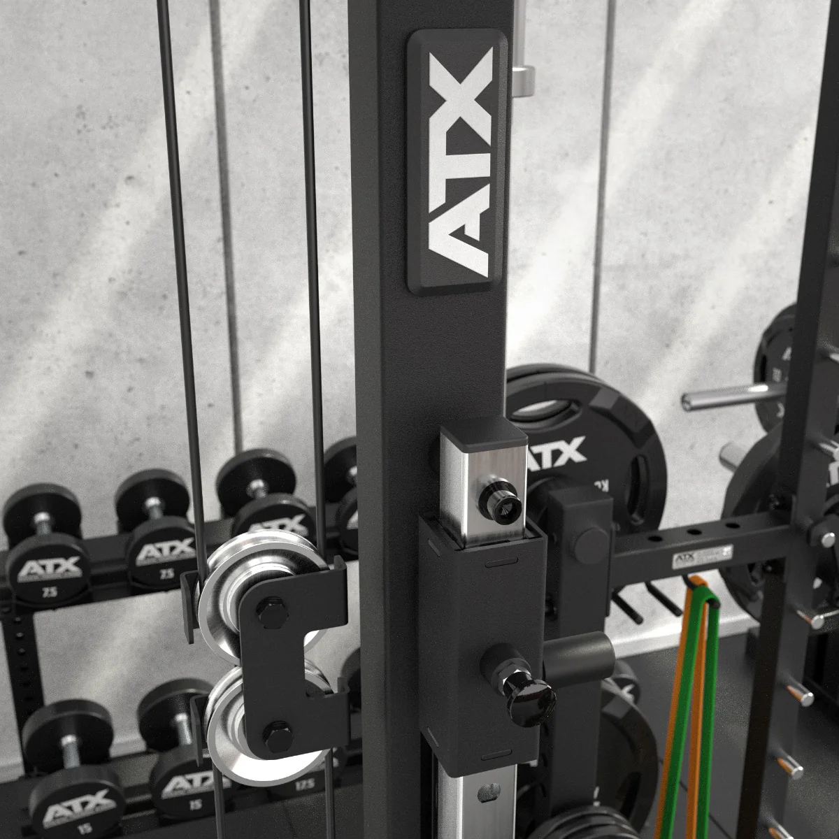 ATX Multipresse-Rack MPX-780 Komplettstation mit Latzugstation - Plate Load Ø 50 mm - Image 18