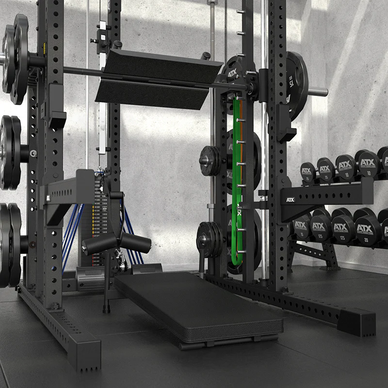 ATX Multipresse-Rack 780 Komplettstation mit Latzugstation - 125 kg Steckgewichte - Image 15