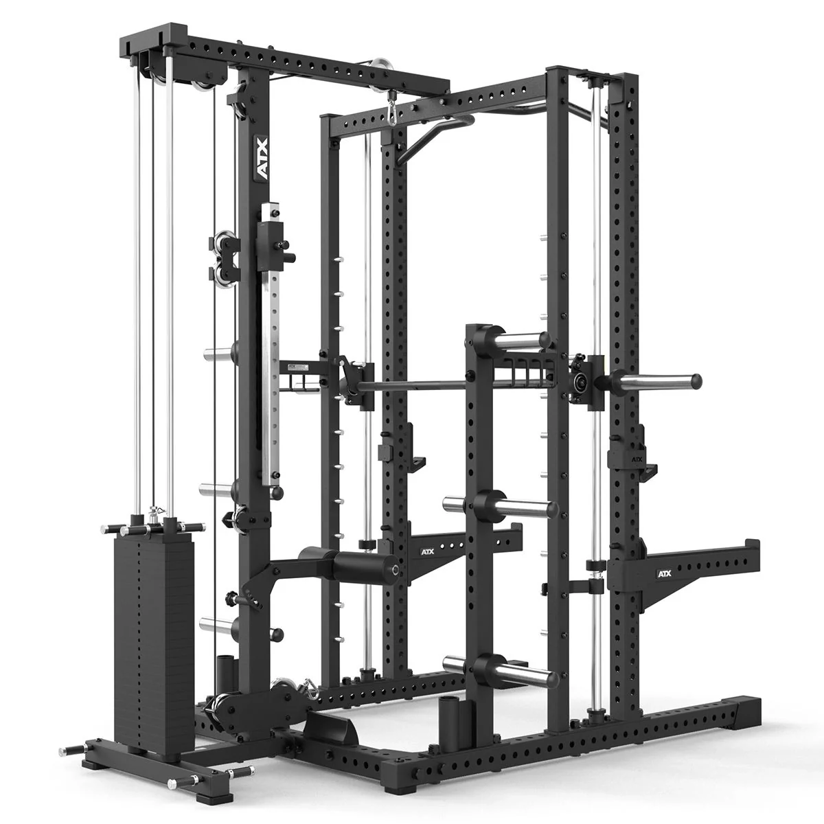 ATX Multipresse-Rack 780 Komplettstation mit Latzugstation - 125 kg Steckgewichte - Image 9