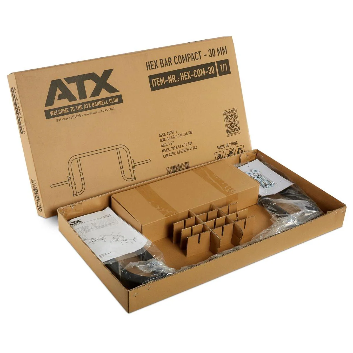 ATX Open Hex Bar Compact - 30 mm - Image 12